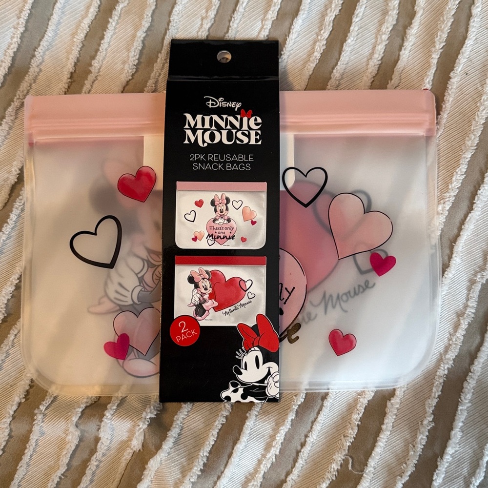 Minnie Mouse Reusable Bag 2 Pl